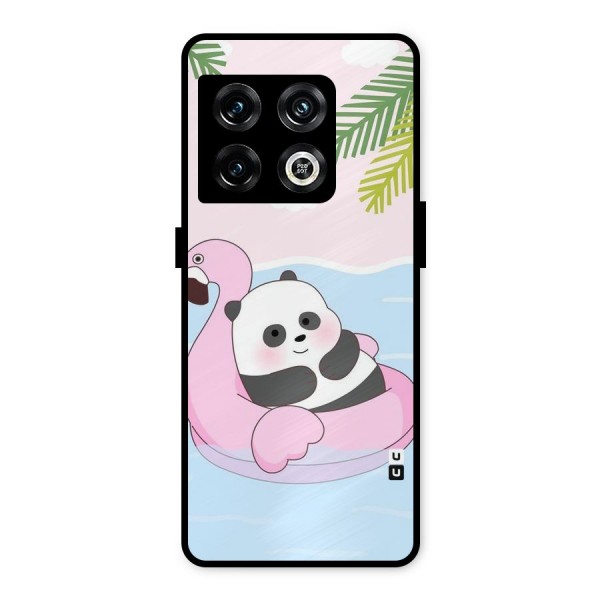 Panda Swim Metal Back Case for OnePlus 10 Pro 5G