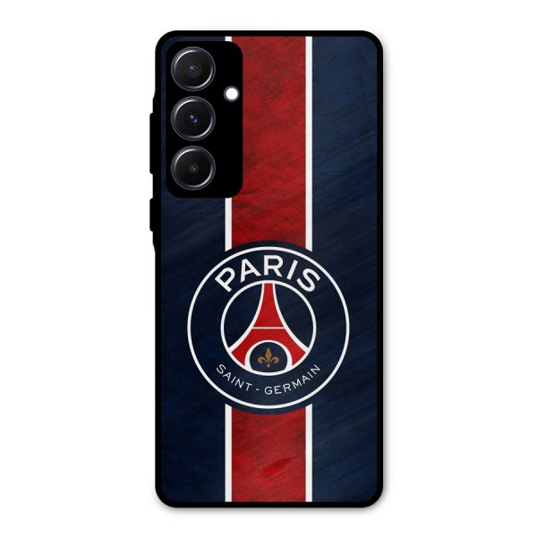Paris Saint Germain Football Club Metal Back Case for Galaxy A55