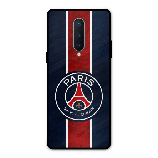 Paris Saint Germain Football Club Metal Back Case for OnePlus 8