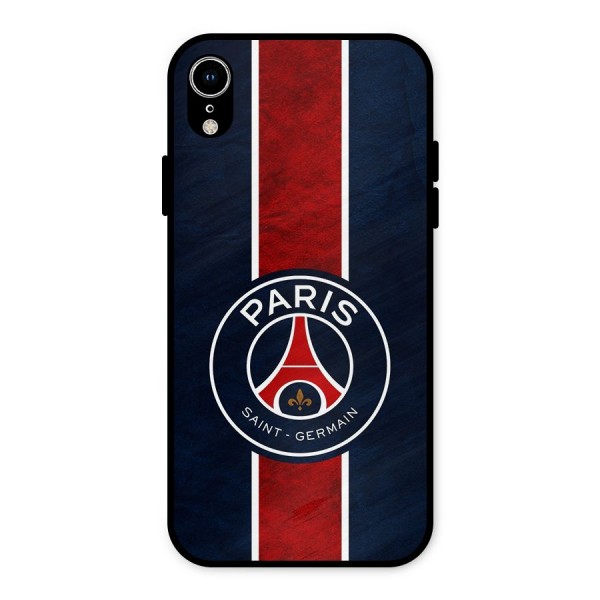 Paris Saint Germain Football Club Metal Back Case for iPhone XR