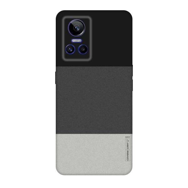 Pastel Black and Grey Original Polycarbonate Back Case for Realme GT Neo 3