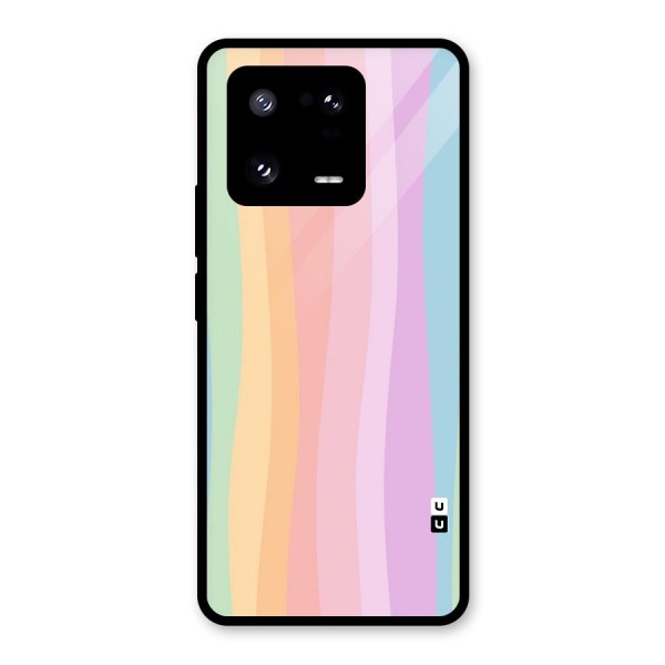 Pastel Curves Glass Back Case for Xiaomi 13 Pro