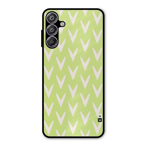 Pastel Green Grass Metal Back Case for Galaxy F15