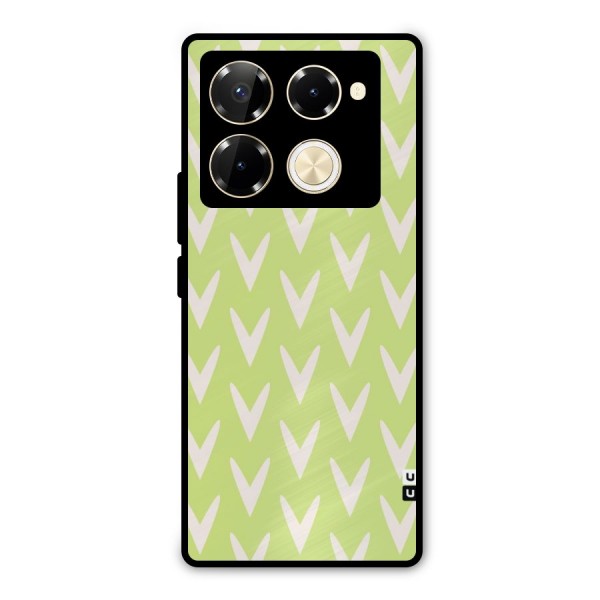 Pastel Green Grass Metal Back Case for Infinix Note 40 Pro