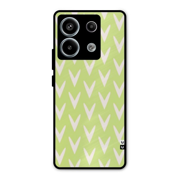 Pastel Green Grass Metal Back Case for Redmi Note 13 Pro 5G