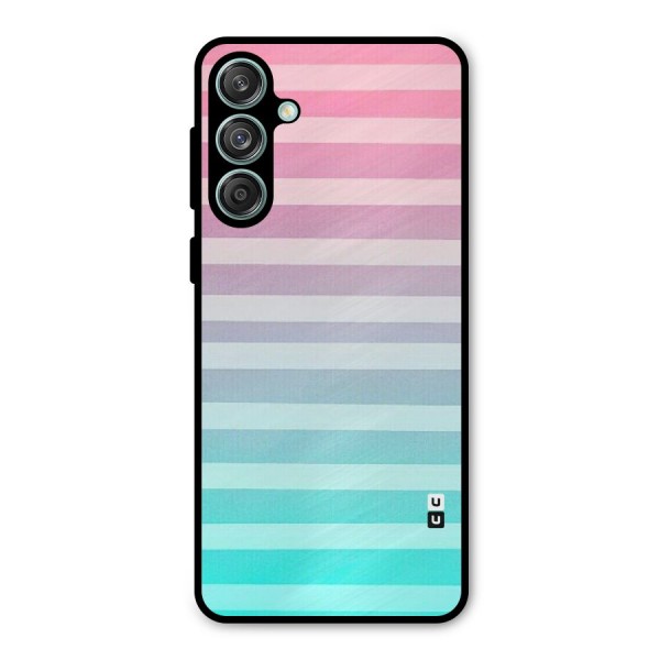 Pastel Ombre Metal Back Case for Galaxy M55 5G
