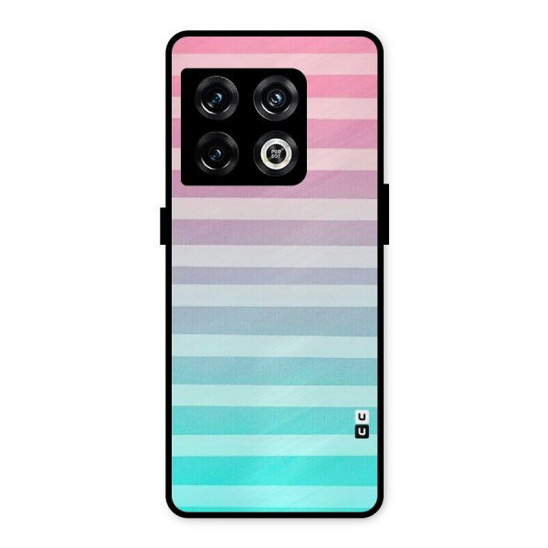 Pastel Ombre Metal Back Case for OnePlus 10 Pro 5G