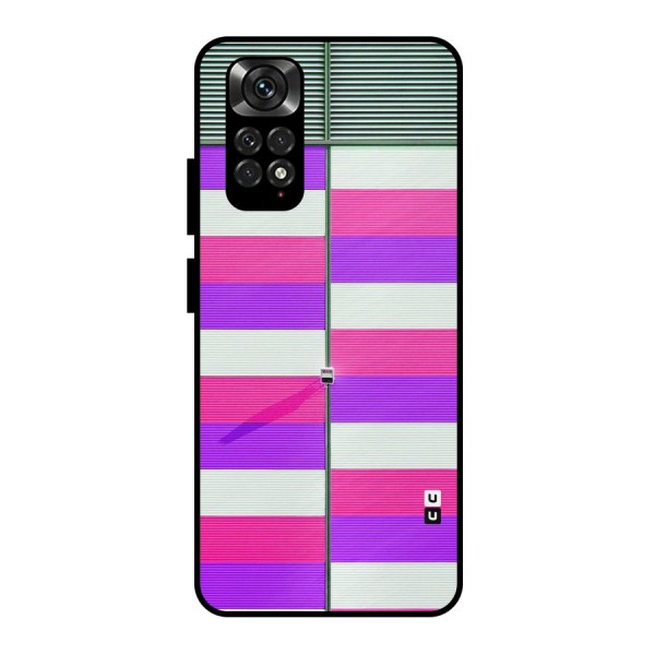 Patterns City Metal Back Case for Redmi Note 11 Pro