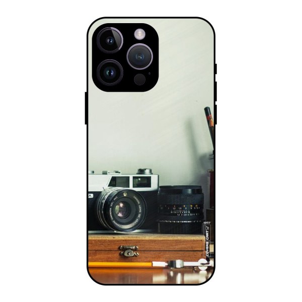 Photographer Desk Metal Back Case for iPhone 14 Pro Max