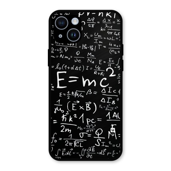 Physics Equation Metal Back Case for iPhone 14