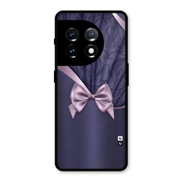 Pink Ribbon Metal Back Case for OnePlus 11