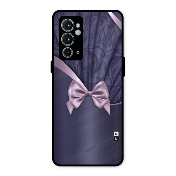 Pink Ribbon Metal Back Case for OnePlus 9RT 5G