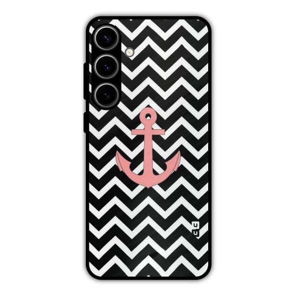 Pink Sailor Metal Back Case for Galaxy S24 Plus