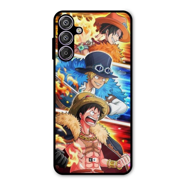 Pirate Brothers Metal Back Case for Galaxy F15