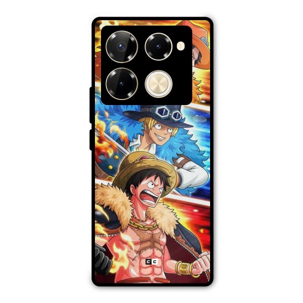 Pirate Brothers Metal Back Case for Infinix Note 40 Pro
