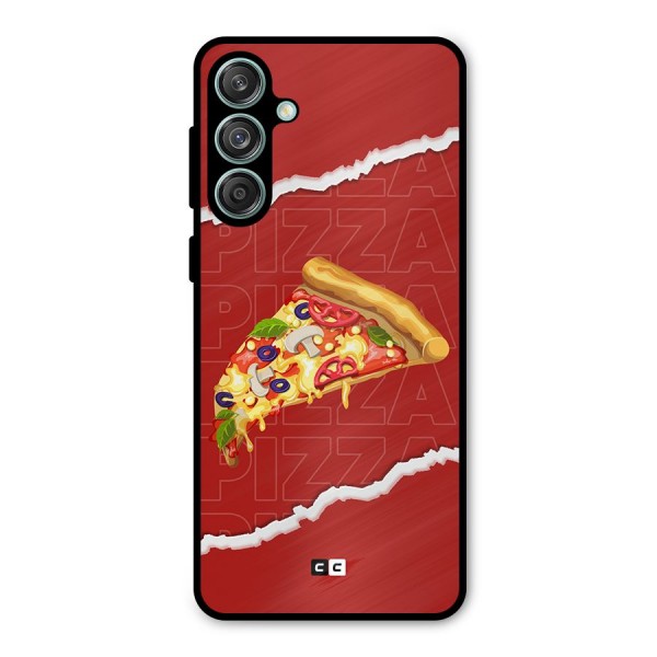 Pizza Lover Metal Back Case for Galaxy M55 5G