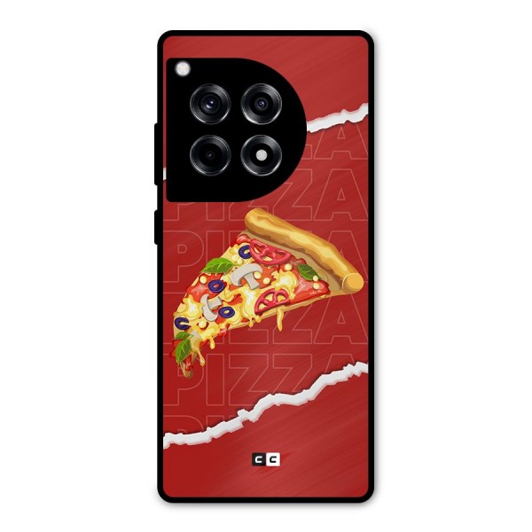 Pizza Lover Metal Back Case for OnePlus 12R