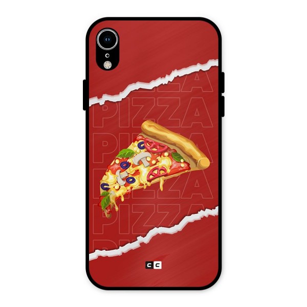 Pizza Lover Metal Back Case for iPhone XR