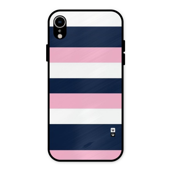 Play In Pastels Metal Back Case for iPhone XR