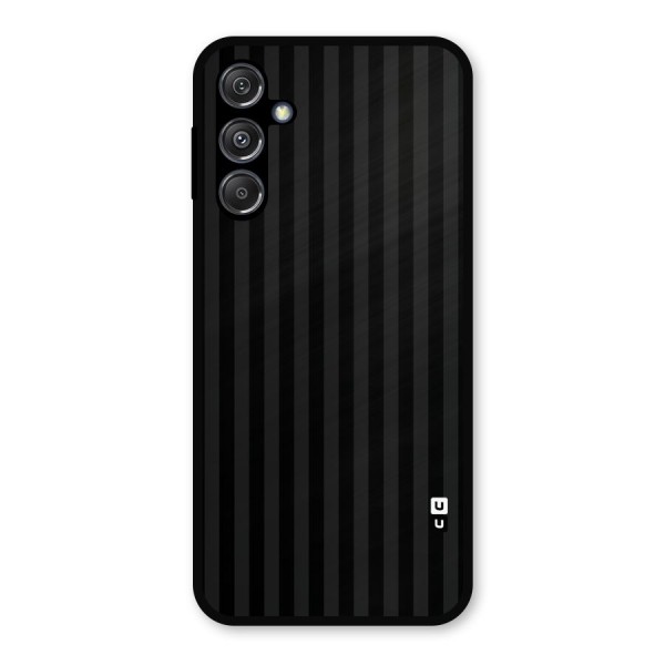 Pleasing Dark Stripes Metal Back Case for Galaxy M34 5G