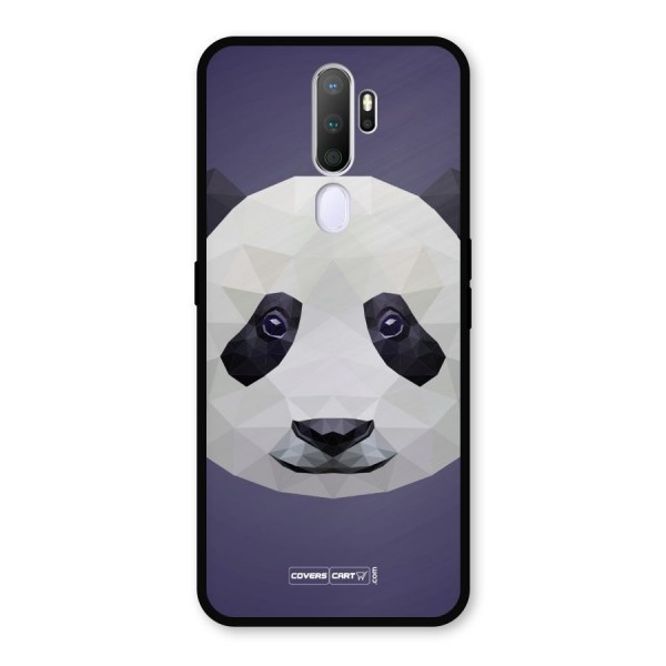 Polygon Panda Metal Back Case for Oppo A9 (2020)
