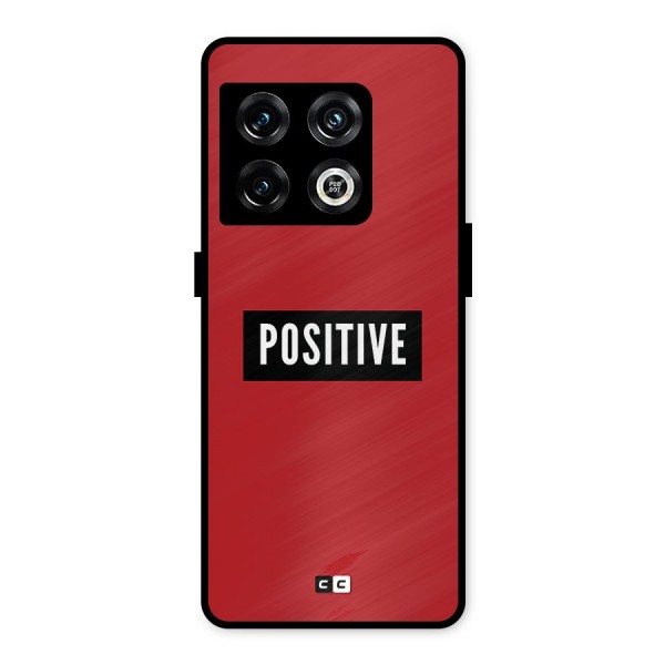 Positive Minimal Metal Back Case for OnePlus 10 Pro 5G