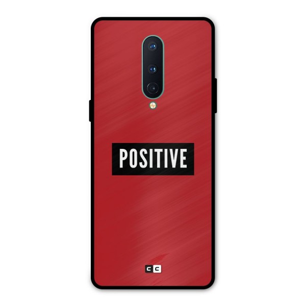 Positive Minimal Metal Back Case for OnePlus 8