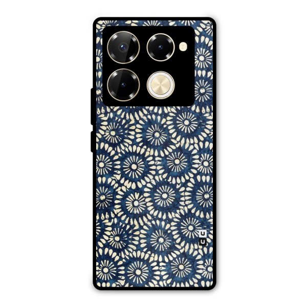 Pretty Circles Metal Back Case for Infinix Note 40 Pro