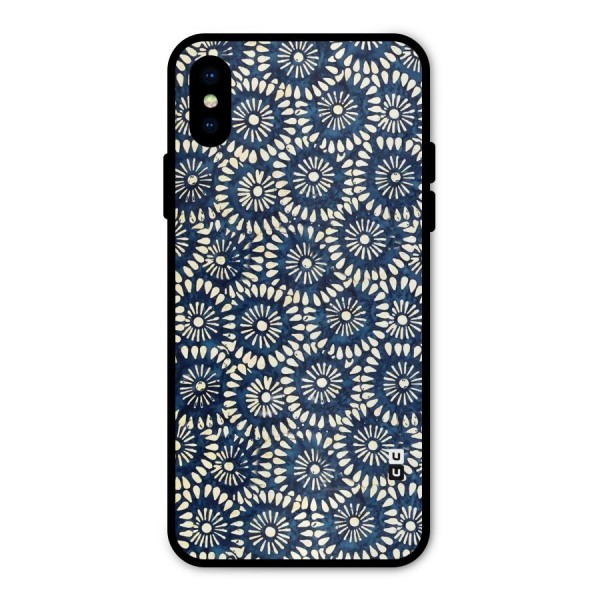 Pretty Circles Metal Back Case for iPhone X