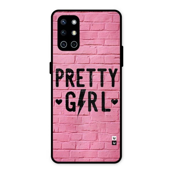 Pretty Girl Wall Metal Back Case for OnePlus 9R