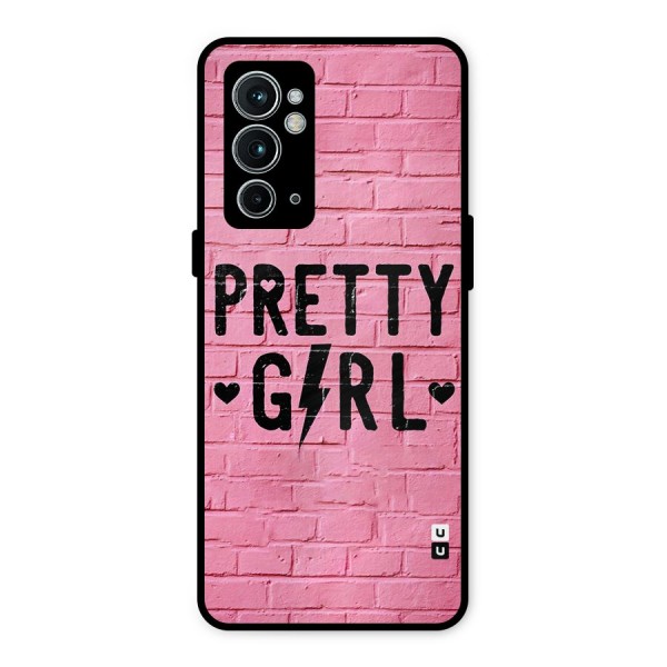 Pretty Girl Wall Metal Back Case for OnePlus 9RT 5G