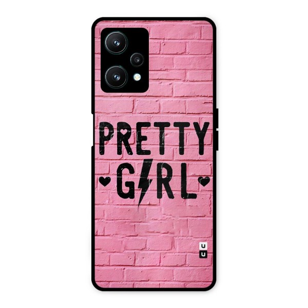 Pretty Girl Wall Metal Back Case for Realme 9 Pro 5G