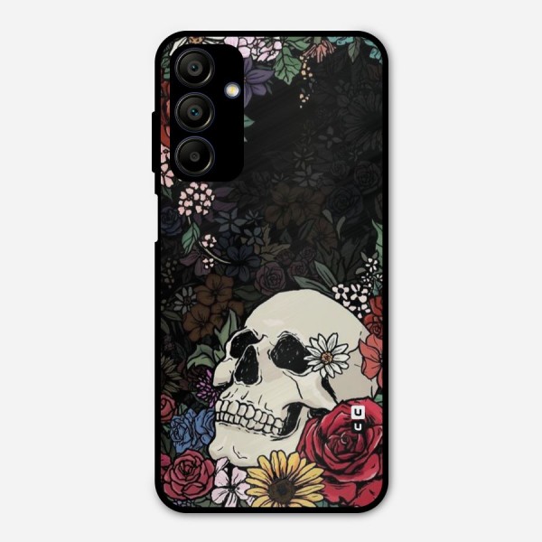 Pretty Skull Metal Back Case for Galaxy A15 5G