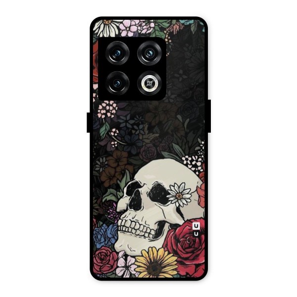 Pretty Skull Metal Back Case for OnePlus 10 Pro 5G
