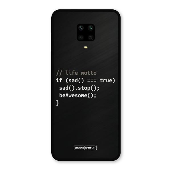 Programmers Life Metal Back Case for Poco M2