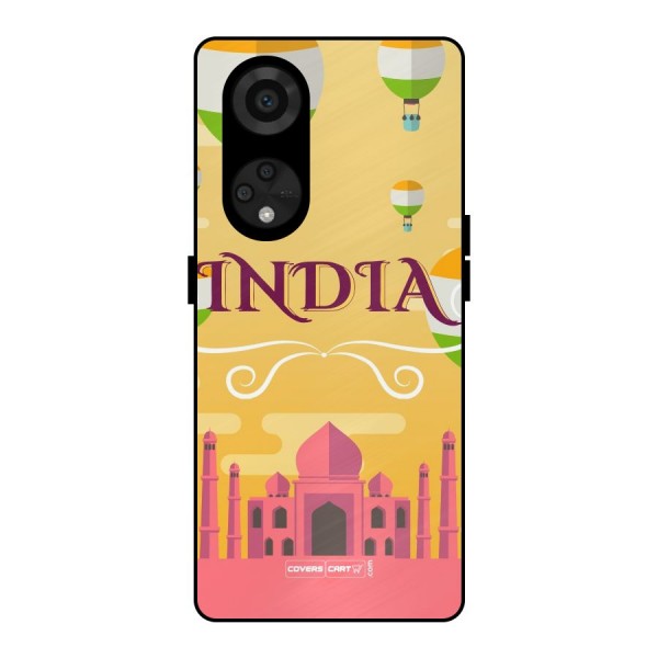 Proud To Be Indian Metal Back Case for Reno8 T 5G