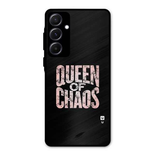 Queen of Chaos Metal Back Case for Galaxy A55