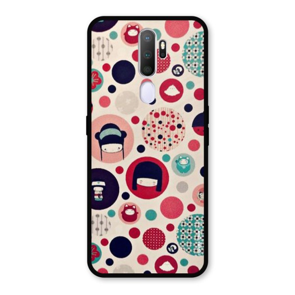 Quirky Metal Back Case for Oppo A9 (2020)