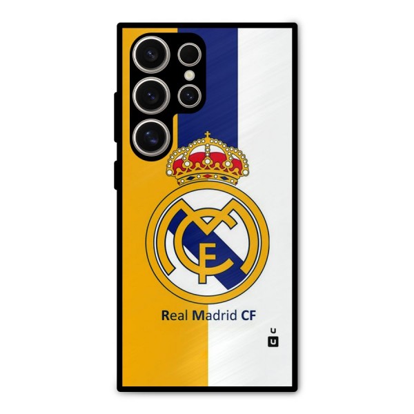 Real Madrid Metal Back Case for Galaxy S24 Ultra