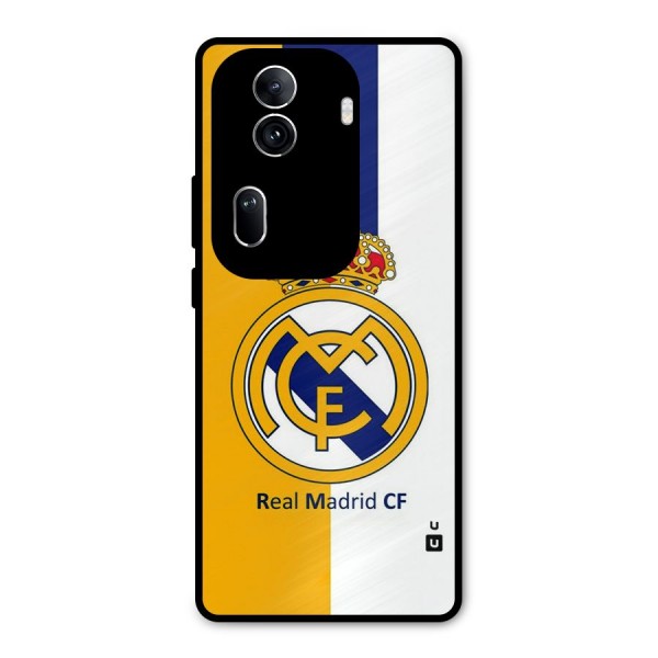 Real Madrid Metal Back Case for Oppo Reno11 Pro 5G