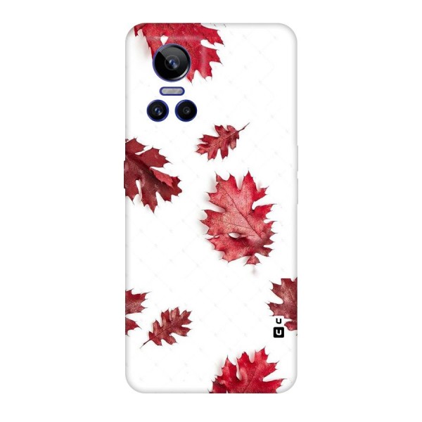 Red Appealing Autumn Leaves Original Polycarbonate Back Case for Realme GT Neo 3