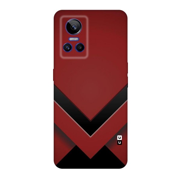 Red Black Fold Original Polycarbonate Back Case for Realme GT Neo 3