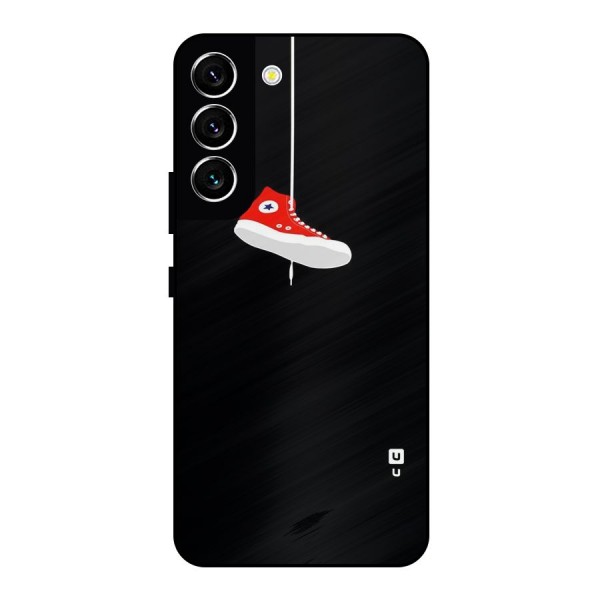 Red Shoe Hanging Metal Back Case for Galaxy S22 5G