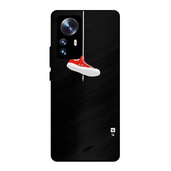 Red Shoe Hanging Metal Back Case for Xiaomi 12 Pro