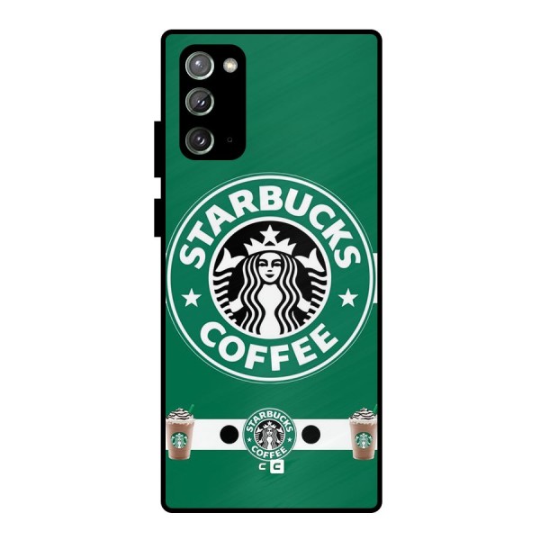 Ribbon StarBucks Metal Back Case for Galaxy Note 20