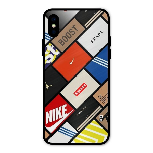 Rich Boxes Metal Back Case for iPhone X