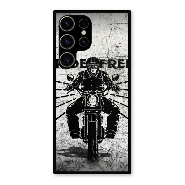 Ride Free Metal Back Case for Galaxy S23 Ultra