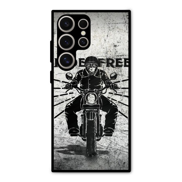Ride Free Metal Back Case for Galaxy S24 Ultra