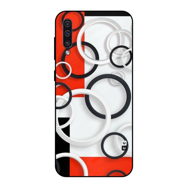 Rings Abstract Metal Back Case for Galaxy A50s