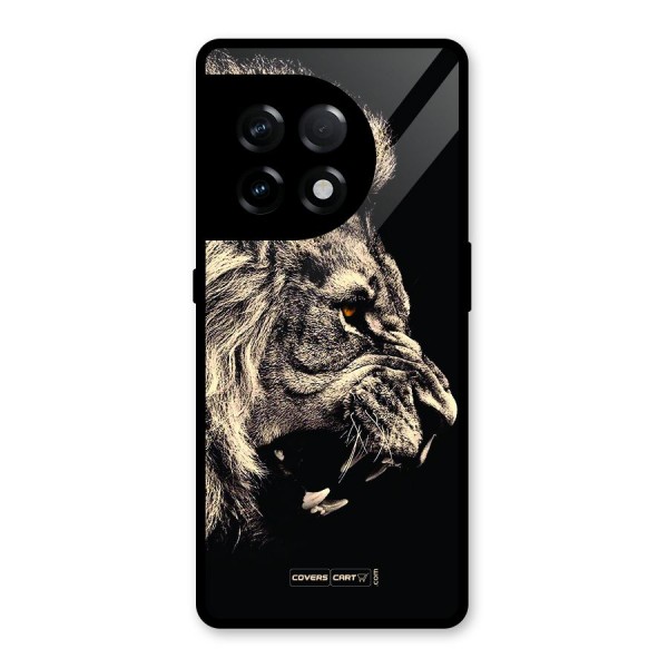 Roaring Lion Glass Back Case for OnePlus 11R